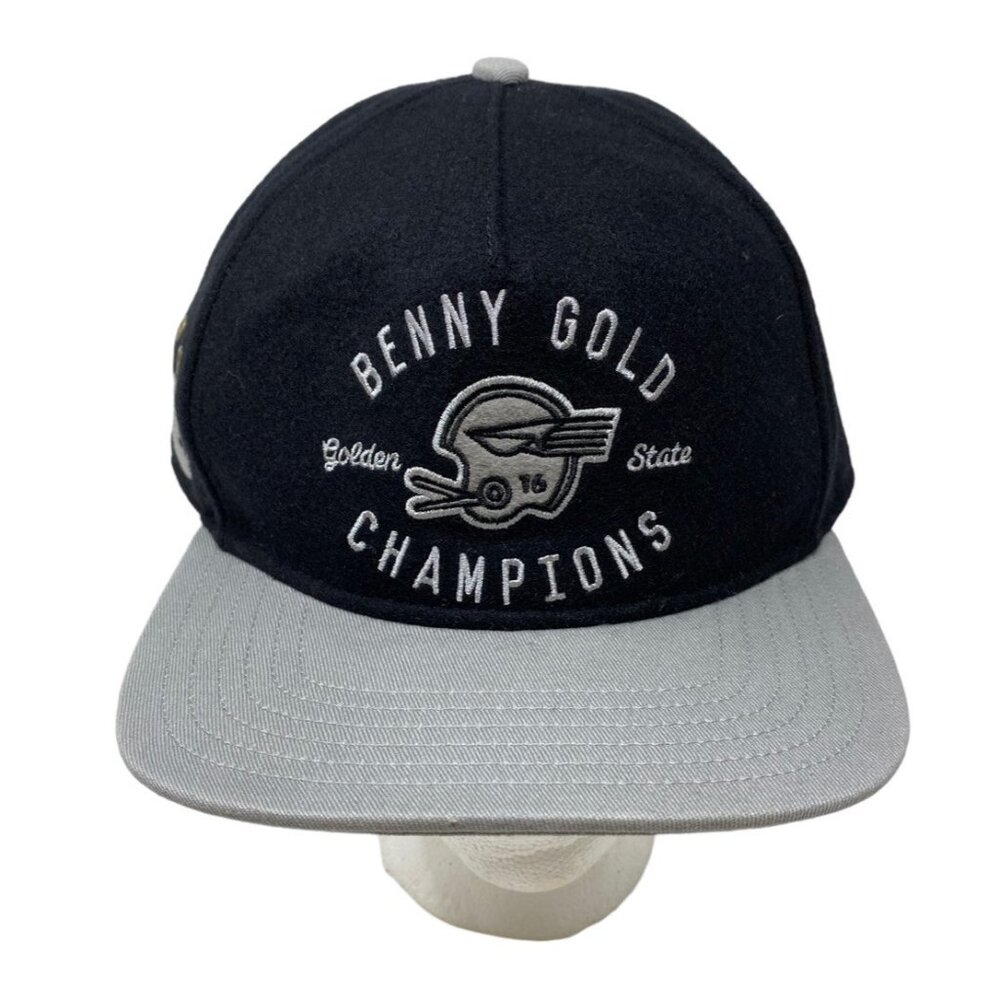 Benny Gold Championship Golden State Hat San Francisco Wool Blend Snapback